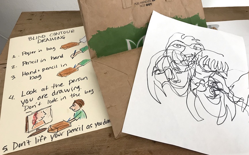 How to Explore the Magic of Blind Contour Drawing - The Art of Education  University